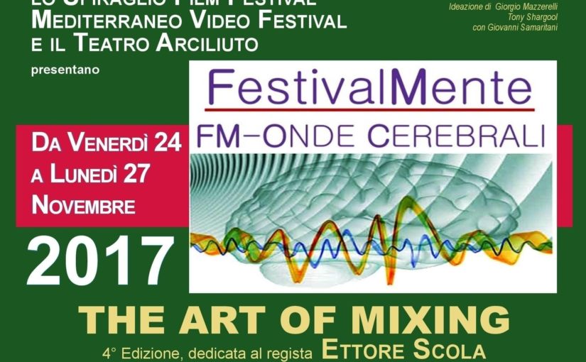   “FestivalMente FM – Onde Cerebrali” al Teatro Arciliuto