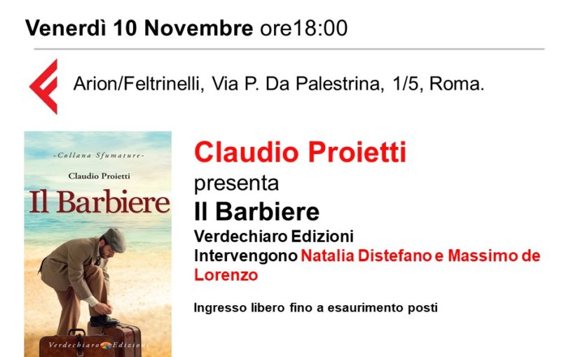  Claudio Proietti presenta “Il Barbiere”