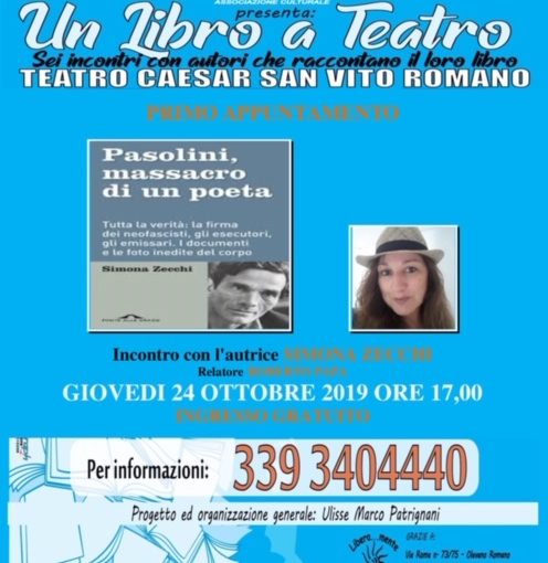  Simona Zecchi: Pasolini. Massacro di un poeta